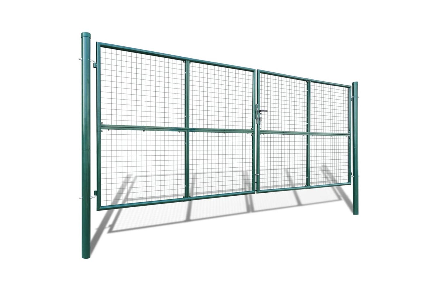Vidaxl Mesh Garden Gate 415 X 200 Cm / 400 X 150 Cm-2