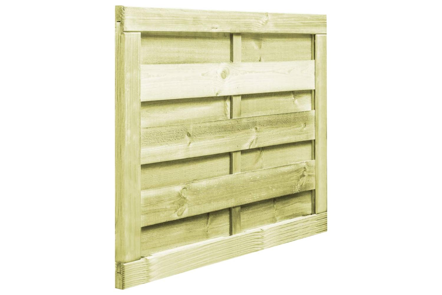 vidaXL 45314 Garden Gate Impregnated Pinewood 100x75cm Green-3