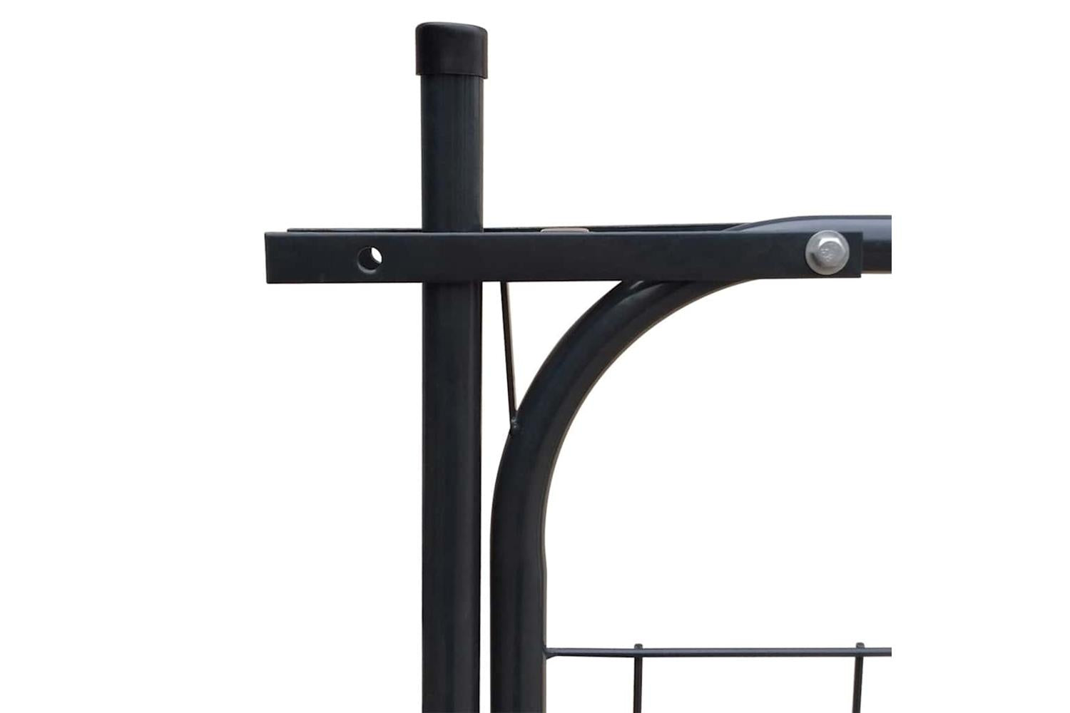 vidaXL 142293 Garden Fence Gate 100x100cm Anthracite-3