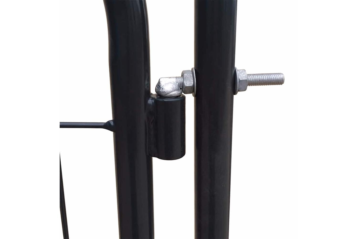 vidaXL 142293 Garden Fence Gate 100x100cm Anthracite-4