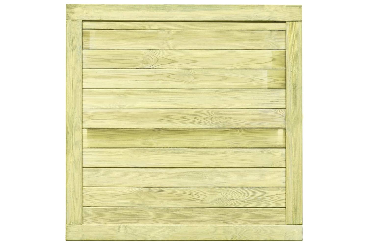 vidaXL 45333 Garden Gate Impregnated Pinewood 100x100cm-3