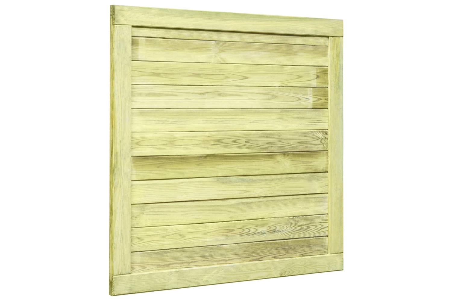 vidaXL 45333 Garden Gate Impregnated Pinewood 100x100cm-4