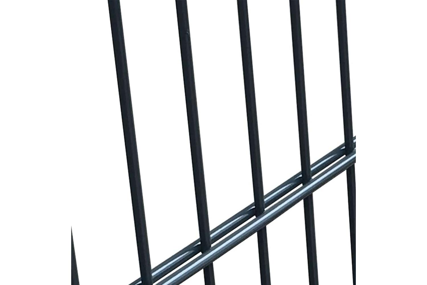 vidaXL 141740 2d Fence Gate (single) Anthracite Grey 106 X 130cm-5