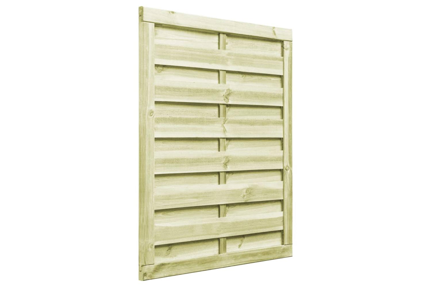 vidaXL 45316 Garden Gate Impregnated Pinewood 100x125cm Green-3