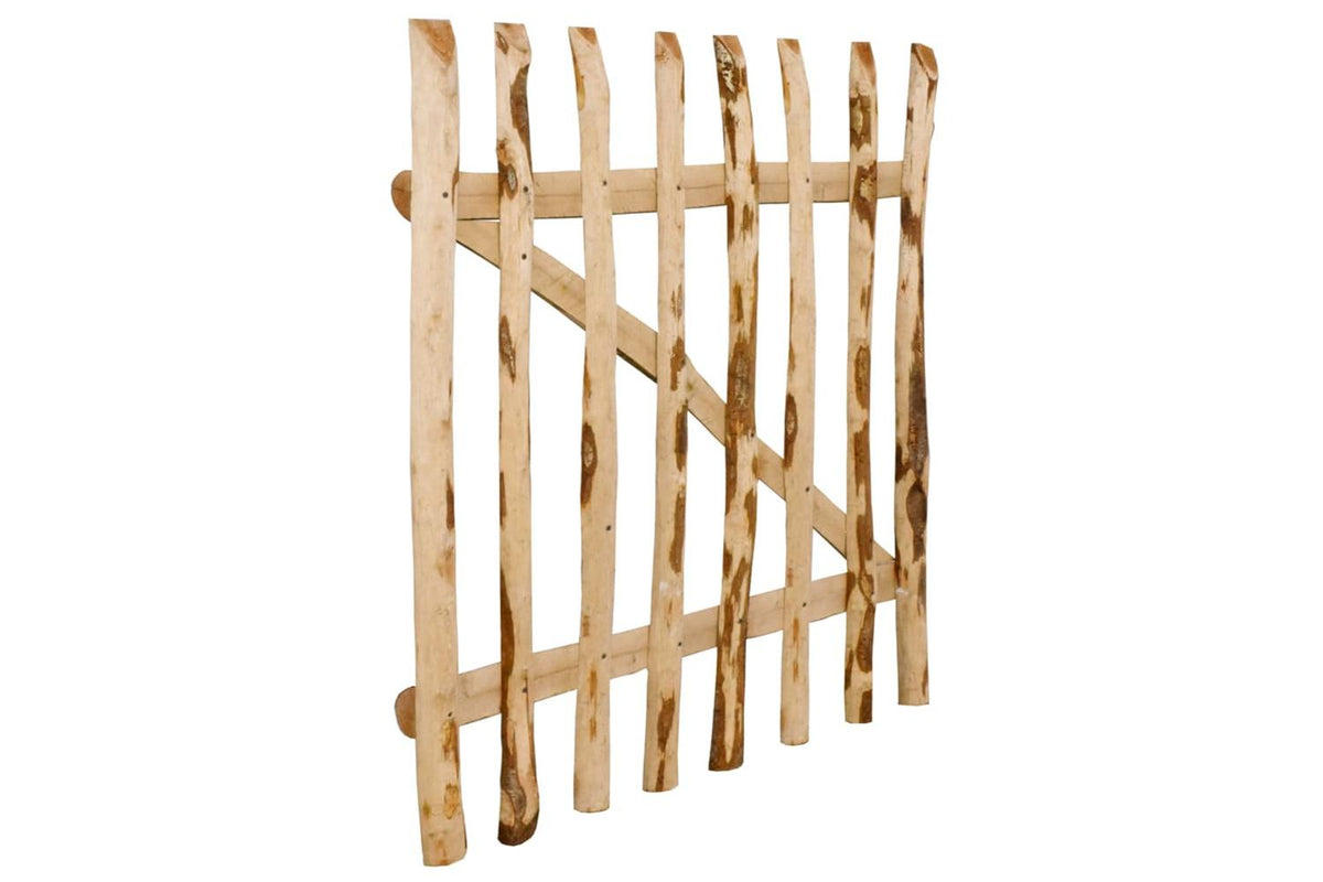 vidaXL 142591 Single Fence Gate Hazel Wood 100x100cm-3