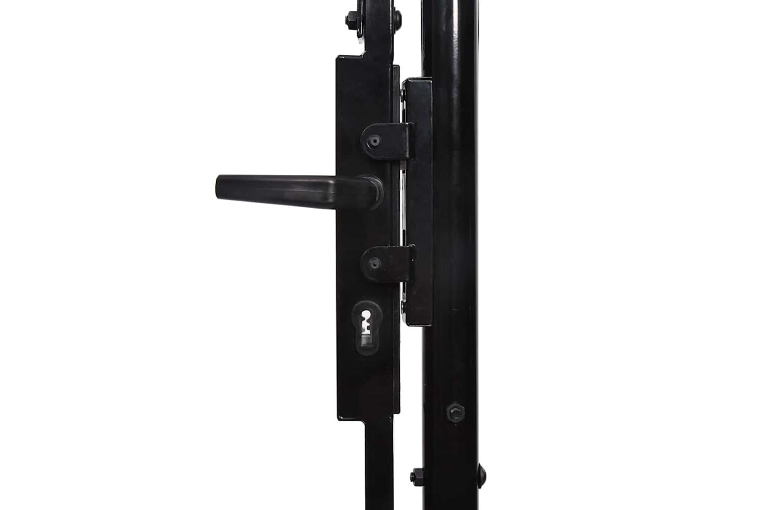 vidaXL 144361 Single Door Fence Gate With Hoop Top 100 X 75cm-5