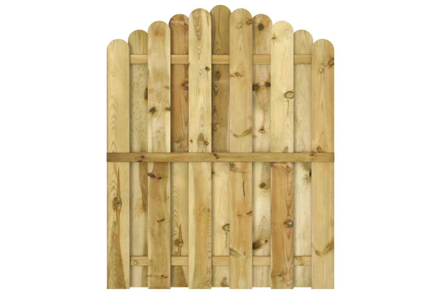 vidaXL Garden Gate Impregnated Pinewood 100x125cm