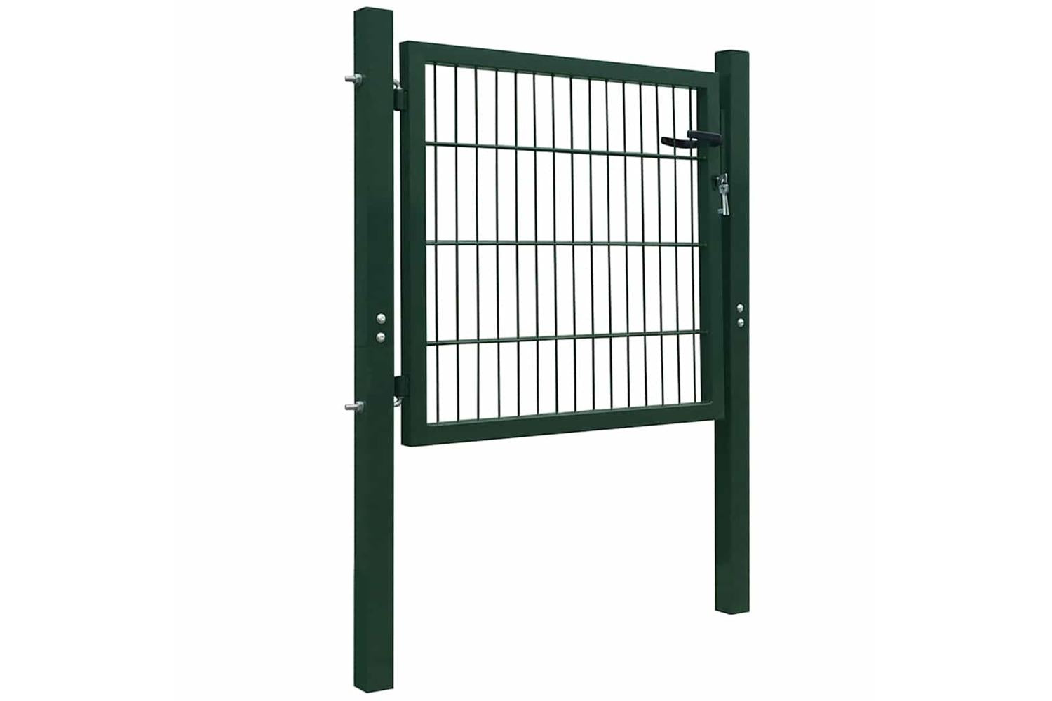 vidaXL 141747 2d Fence Gate (single) Green 106 X 130cm-2