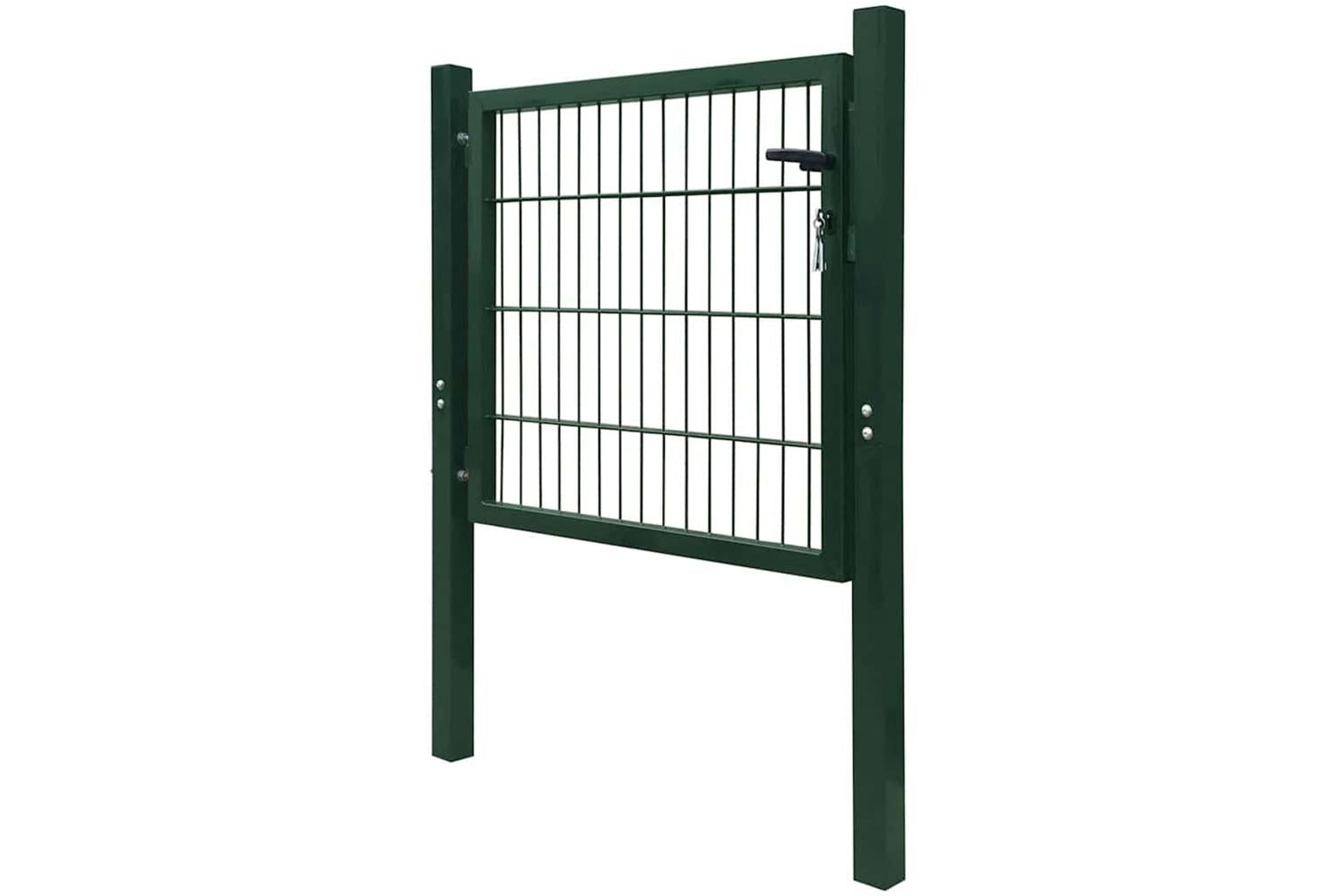 vidaXL 141747 2d Fence Gate (single) Green 106 X 130cm-3