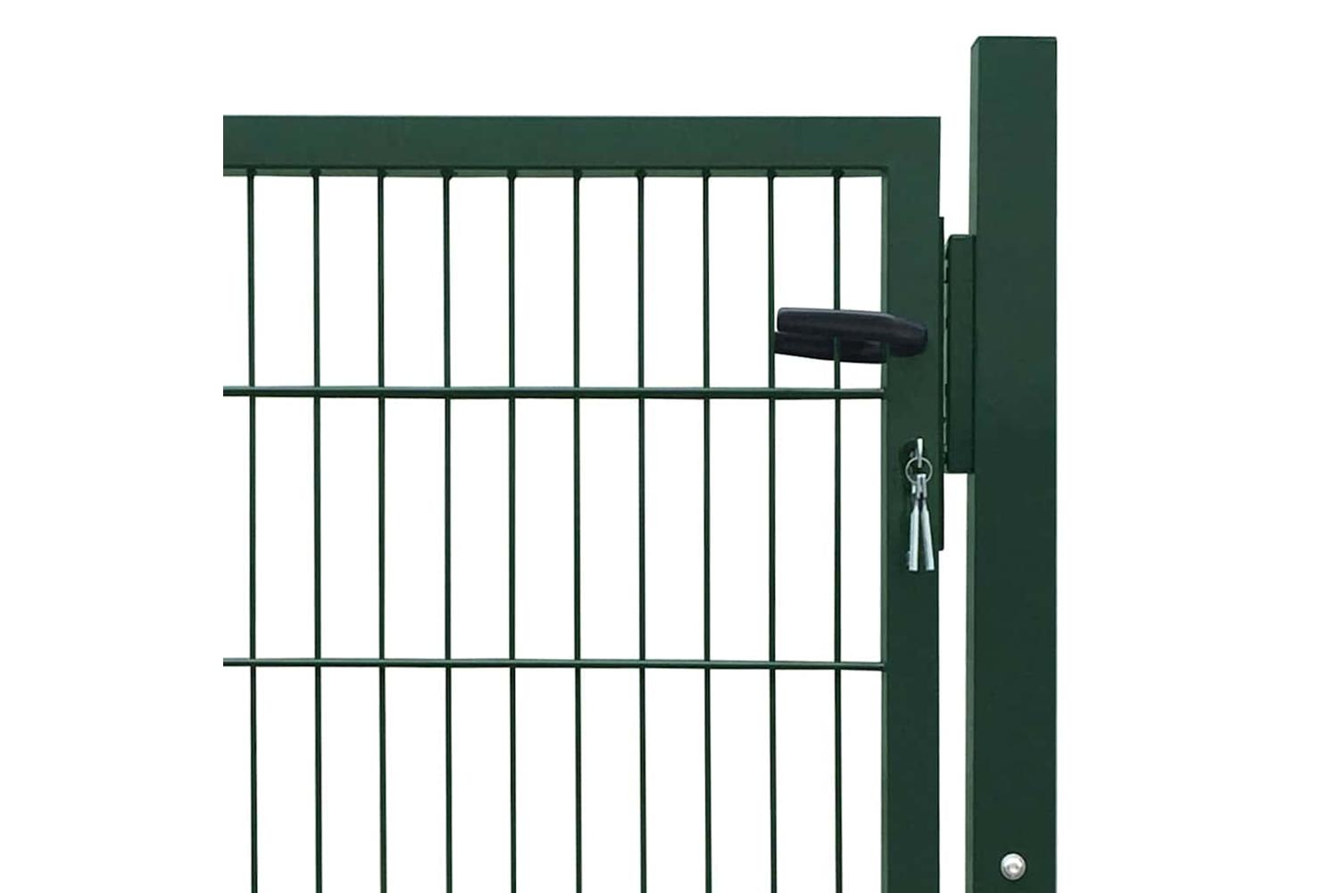 vidaXL 141747 2d Fence Gate (single) Green 106 X 130cm-4