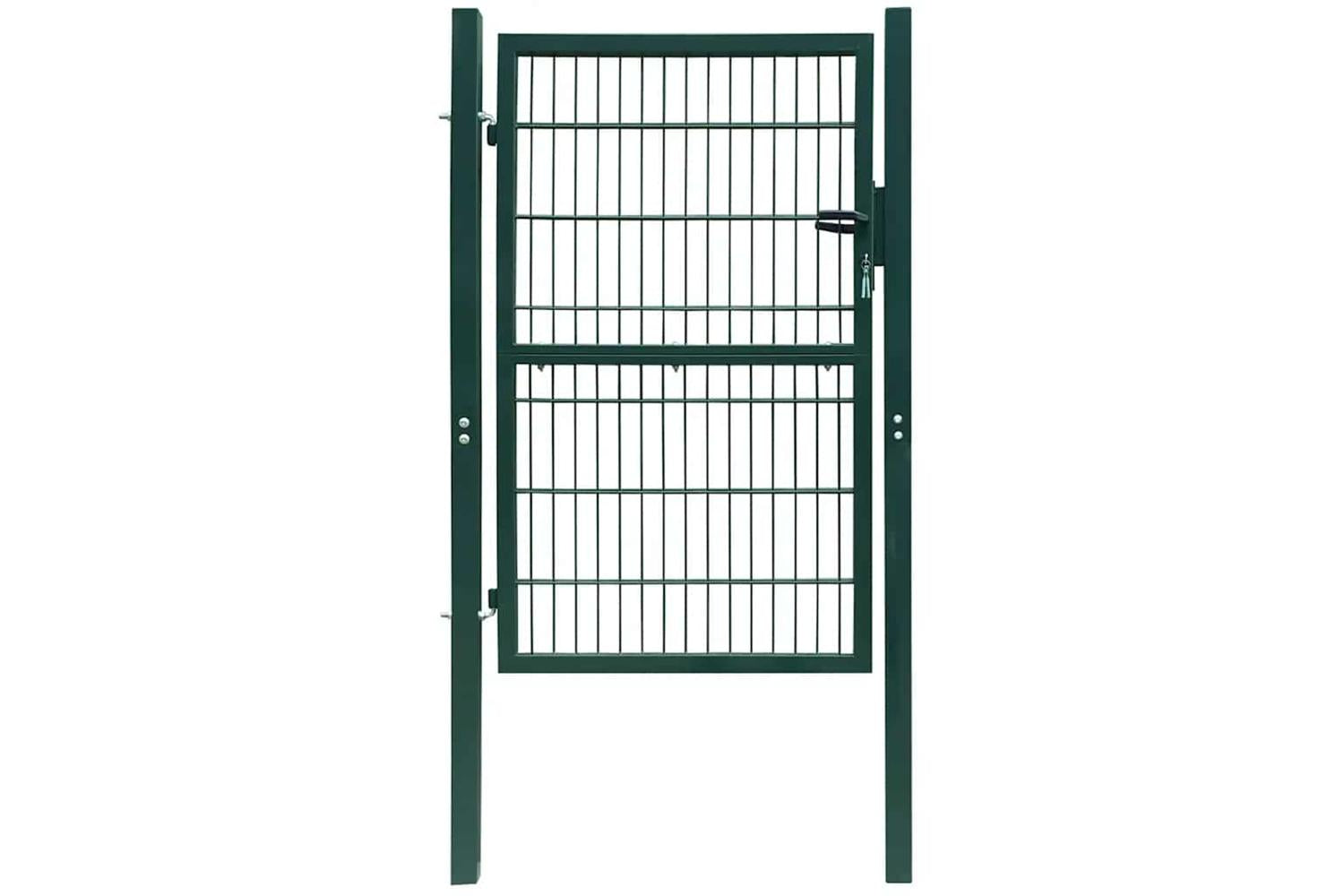 vidaXL 141750 2d Fence Gate (single) Green 106 X 190cm