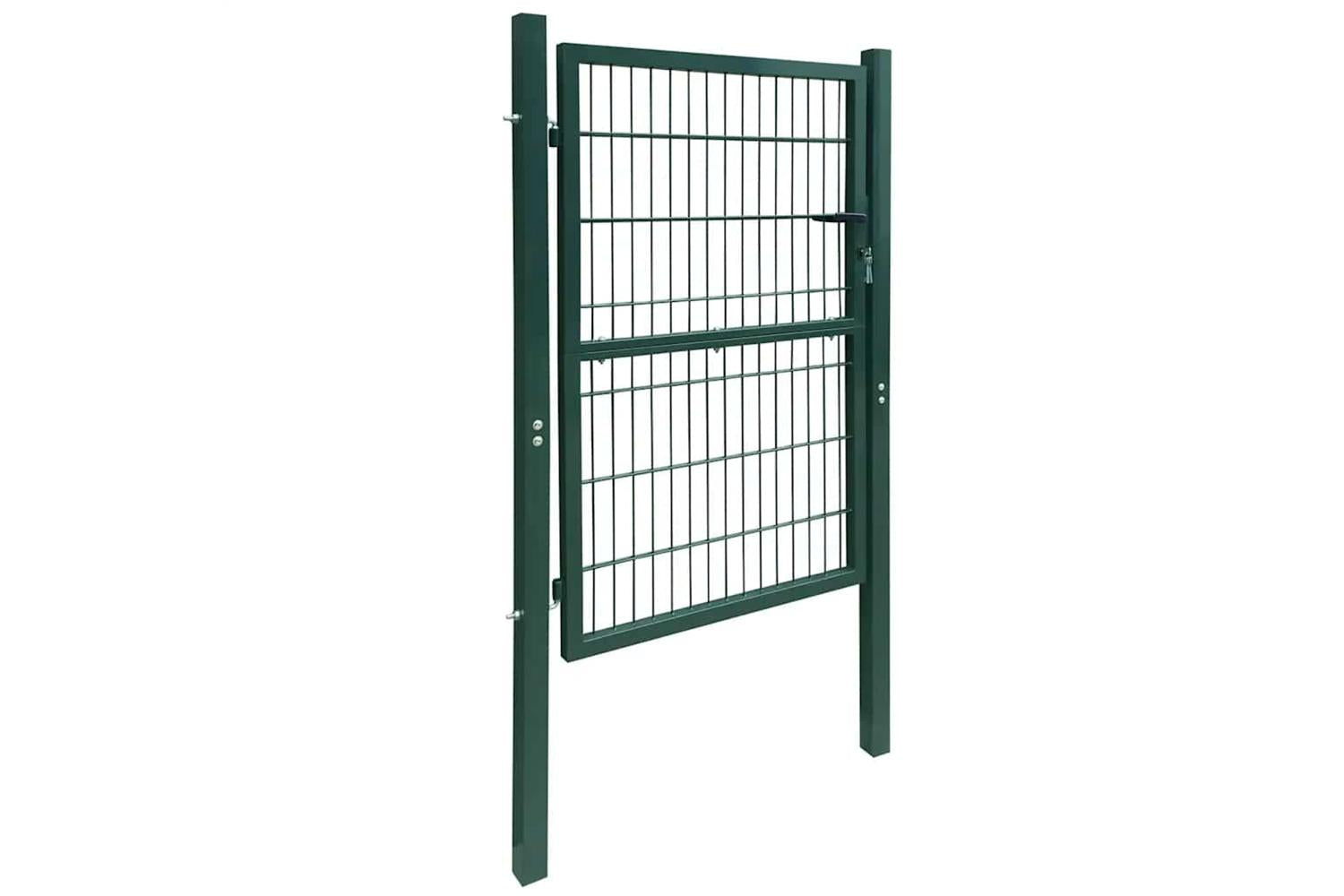 vidaXL 141750 2d Fence Gate (single) Green 106 X 190cm-2