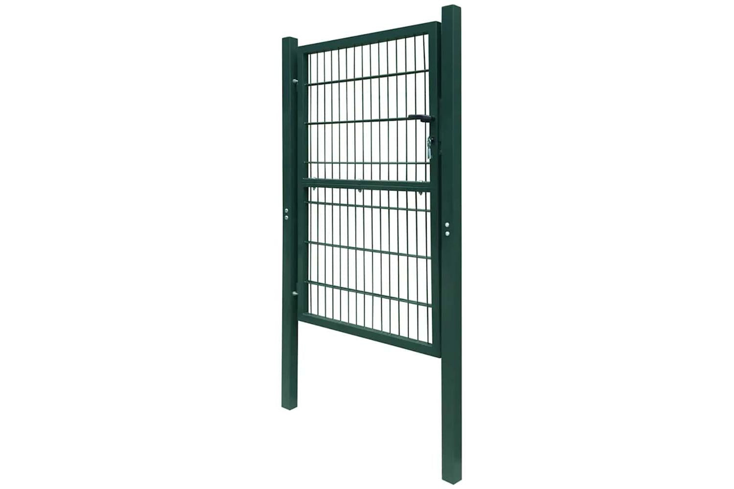 vidaXL 141750 2d Fence Gate (single) Green 106 X 190cm-3