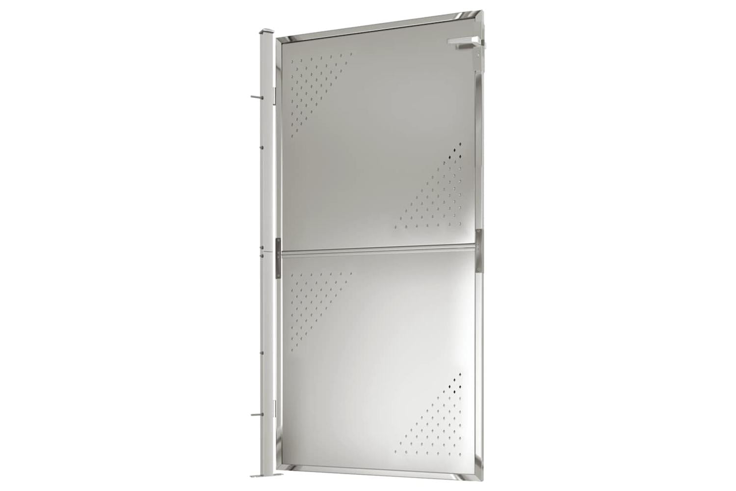 Vidaxl Garden Gate 100x180 Cm Stainless Steel-4