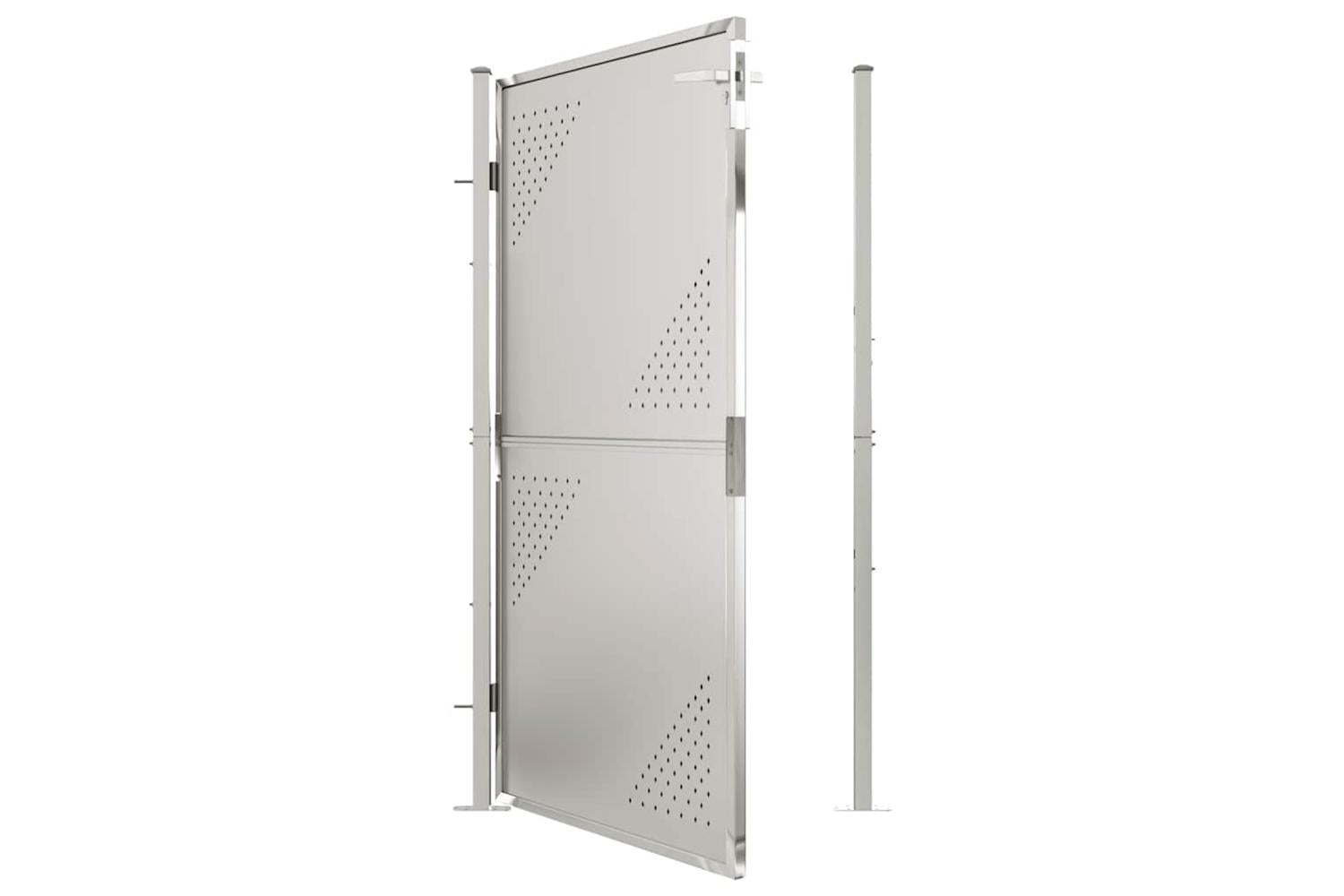 Vidaxl Garden Gate 100x180 Cm Stainless Steel-5