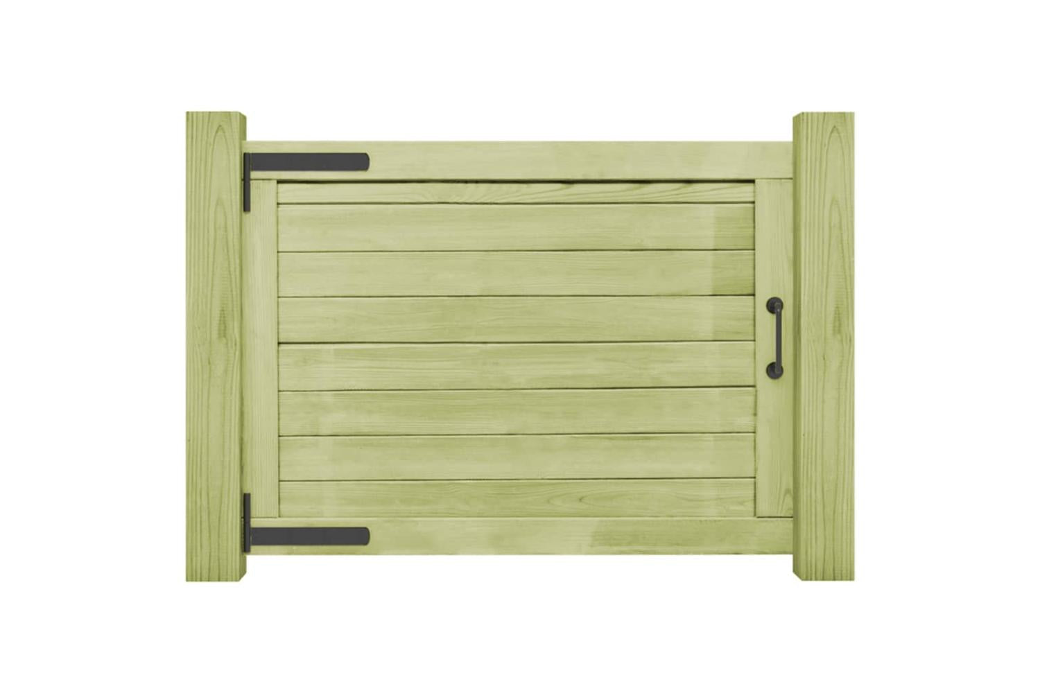 vidaXL 45332 Garden Gate Impregnated Pinewood 75x100cm-2