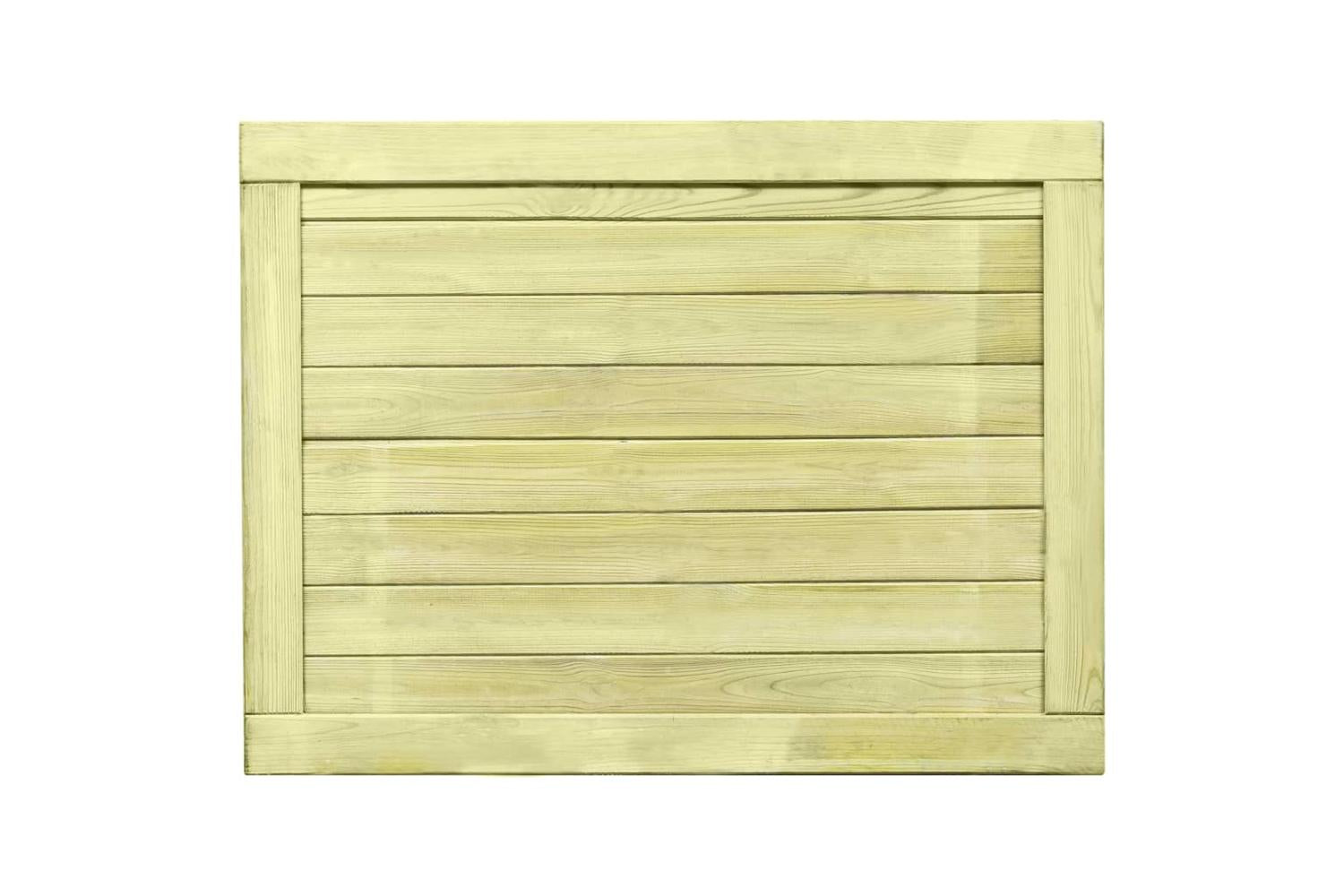 vidaXL 45332 Garden Gate Impregnated Pinewood 75x100cm-3