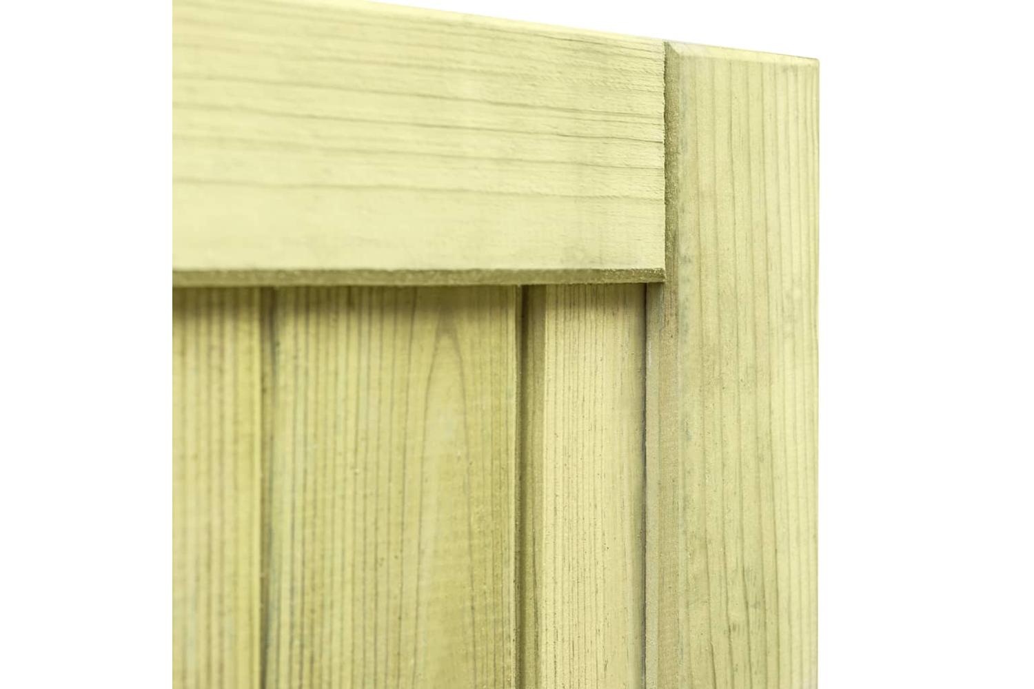 vidaXL 45332 Garden Gate Impregnated Pinewood 75x100cm-6