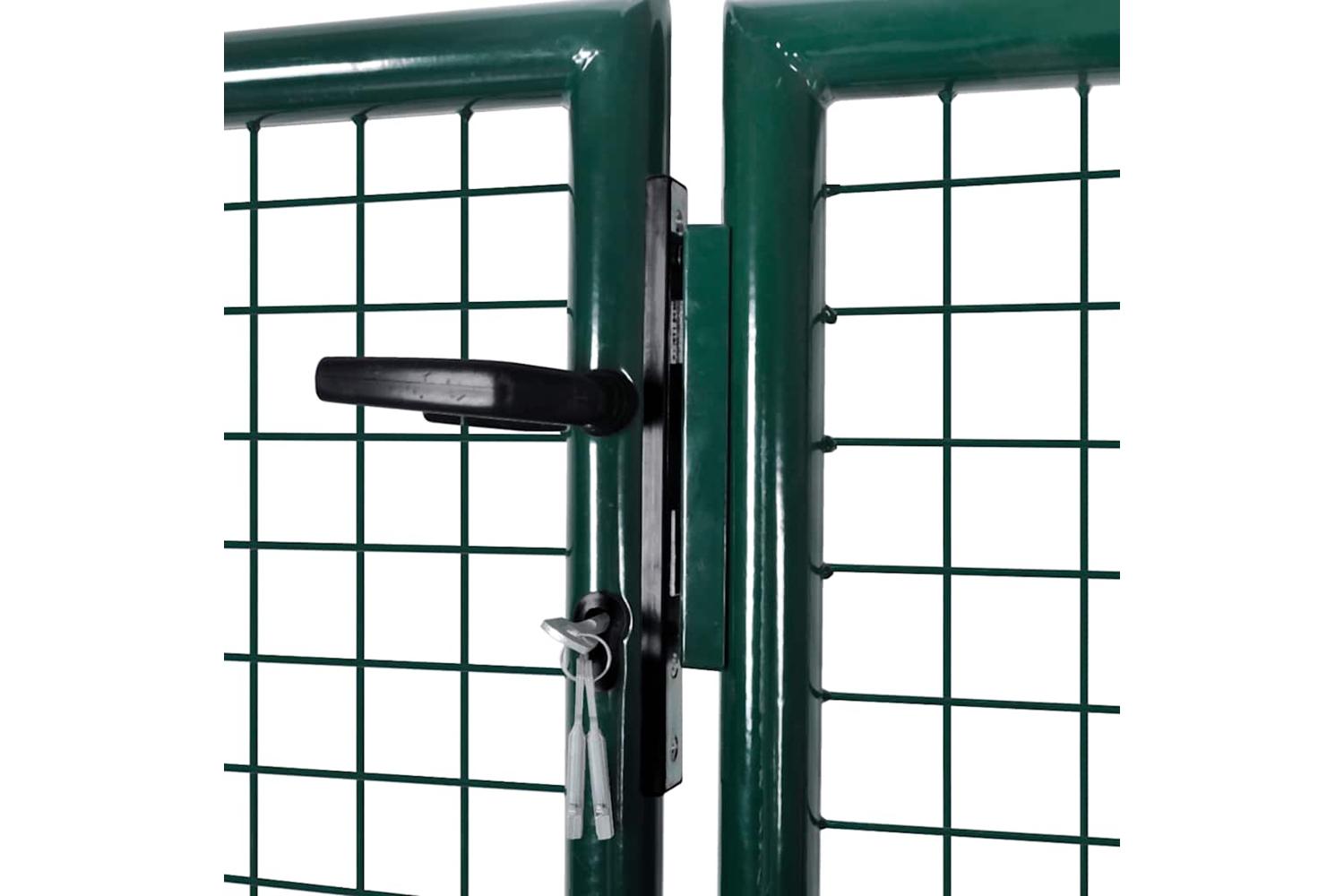 Vidaxl Garden Mesh Gate Fence Door Wall Grille 289 X 75 Cm / 306 X 125 Cm-3