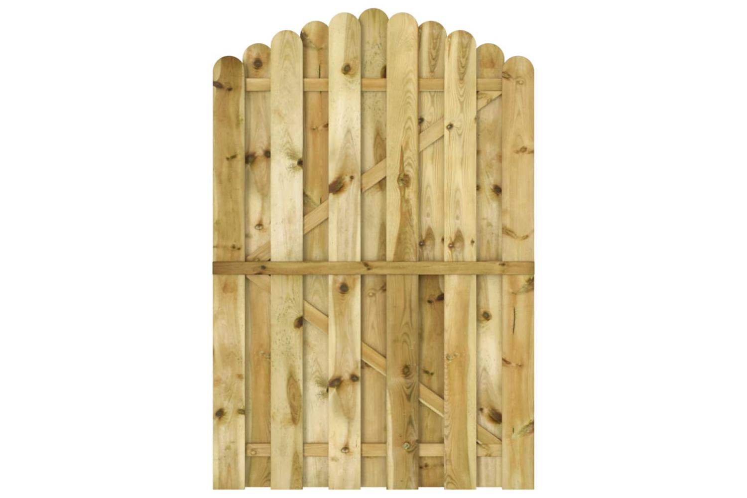 vidaXL Garden Gate Impregnated Pinewood 100x150cm
