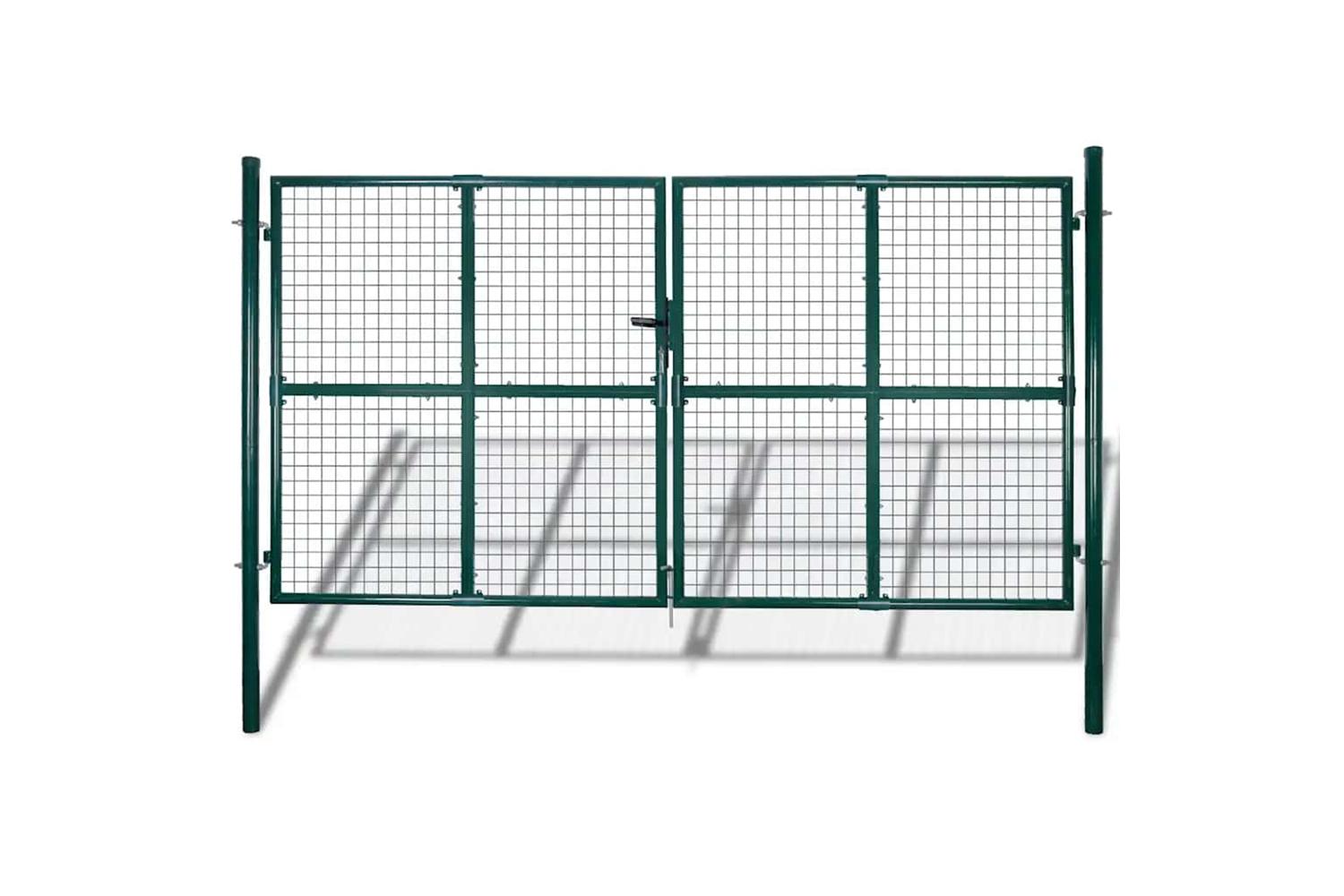 vidaXL 140926 Garden Mesh Gate Fence Door Wall Grille 289 X 200cm