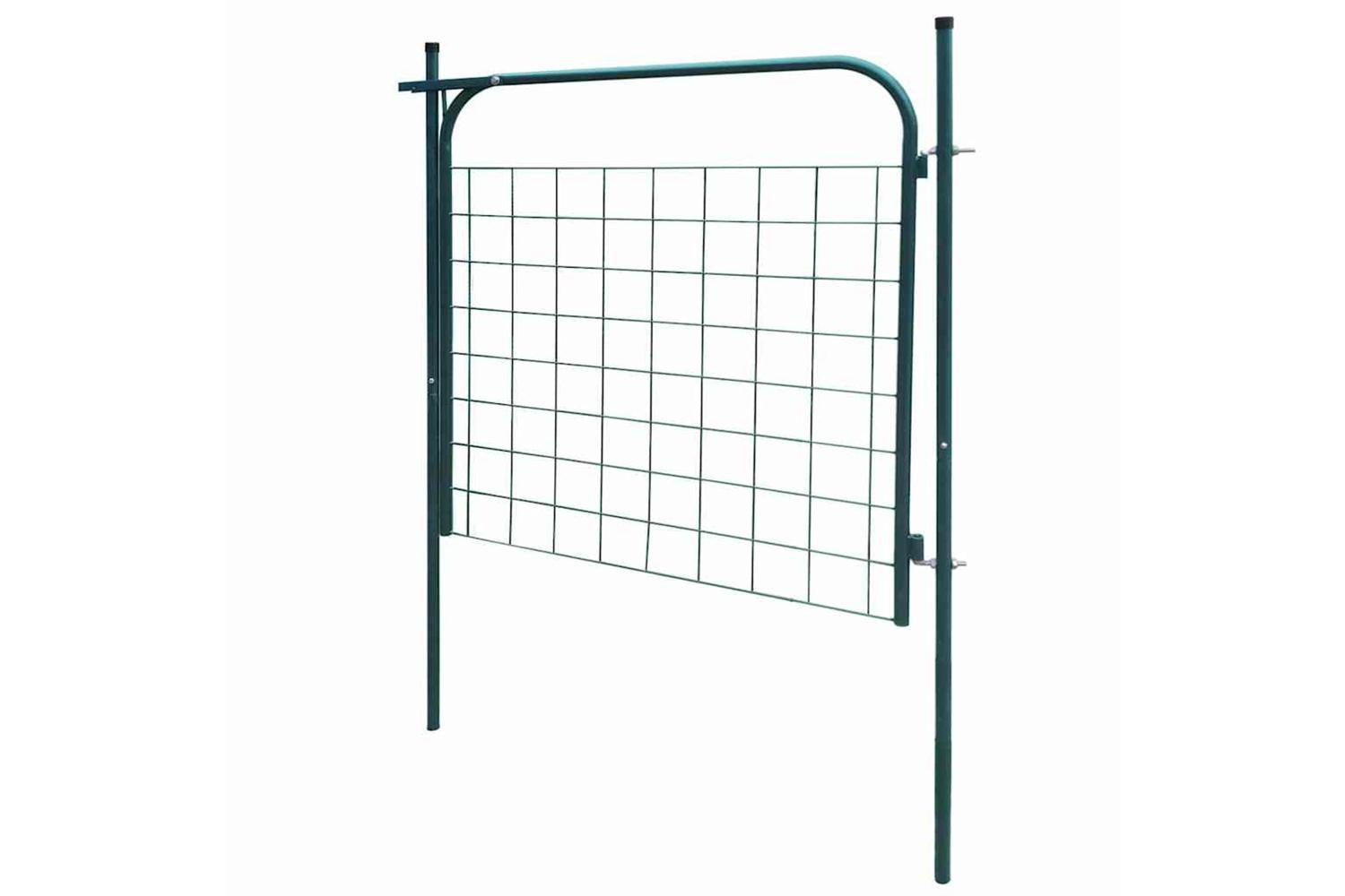 vidaXL 142292 Garden Fence Gate 100x100cm Green-2