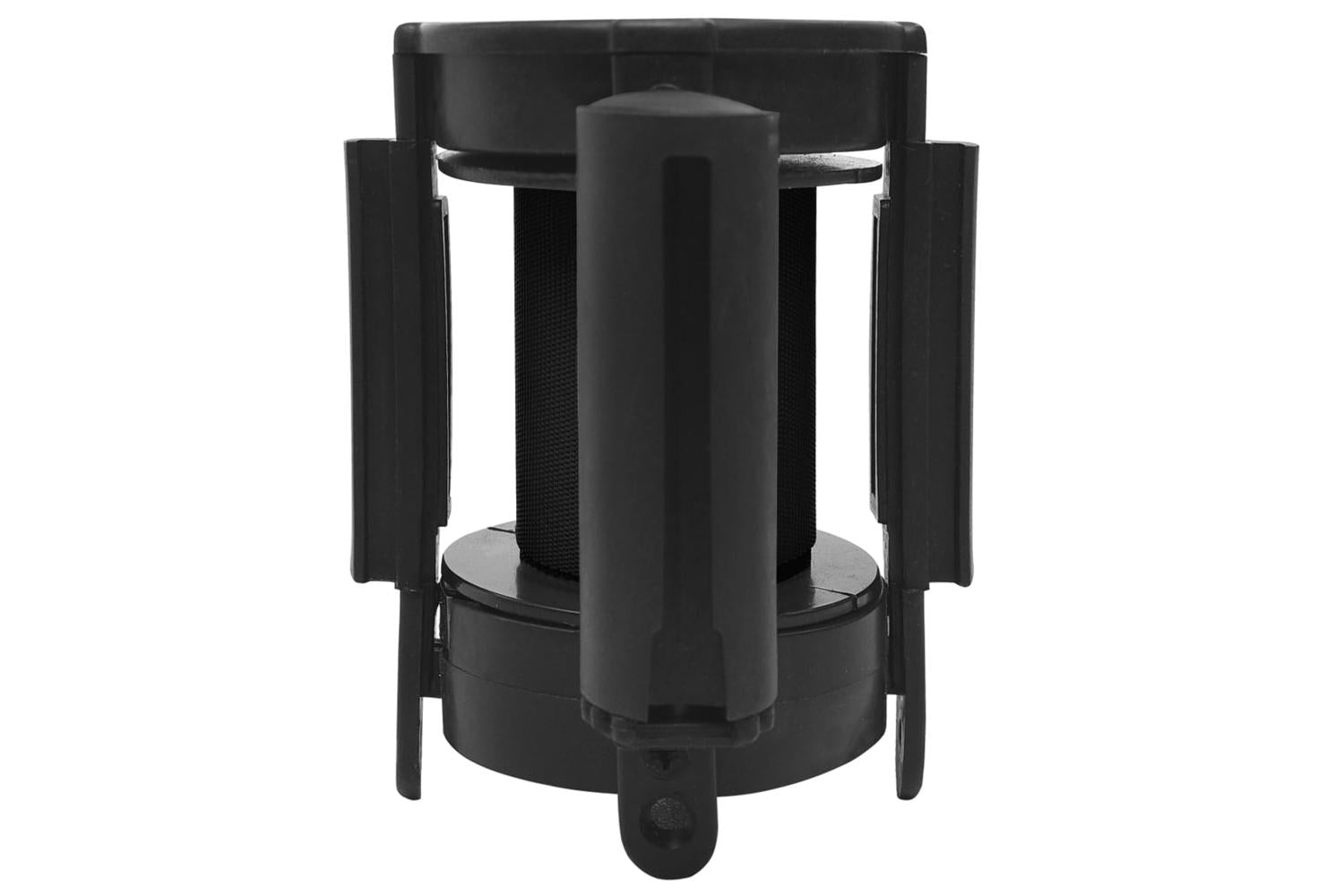 vidaXL 51162 Retractable Belt Barrier 200cm Black-3