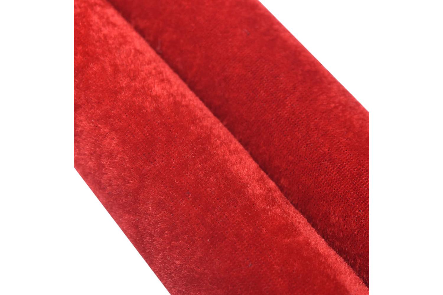 Vidaxl 51166 Stanchion Stand Rope Red And Golden Velvet-5