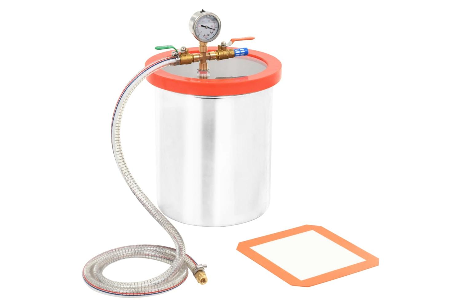 Vidaxl 143866 Vacuum Chamber Stainless Steel 11.42 L
