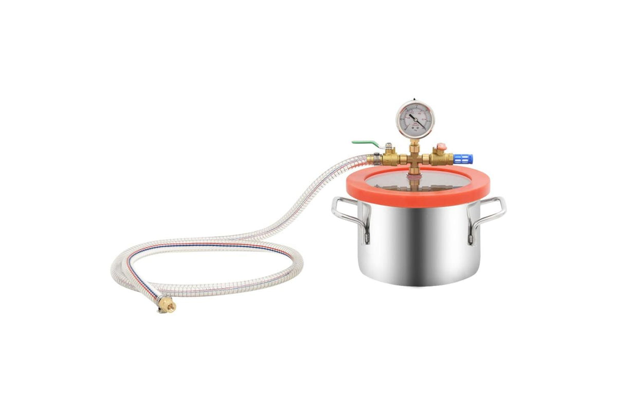 Vidaxl 152091 Vacuum Chamber Stainless Steel 3.7 L-2