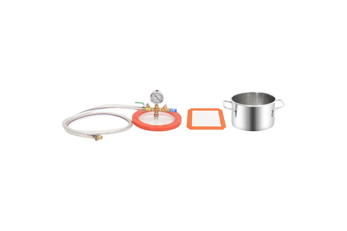 Vidaxl 152091 Vacuum Chamber Stainless Steel 3.7 L-3