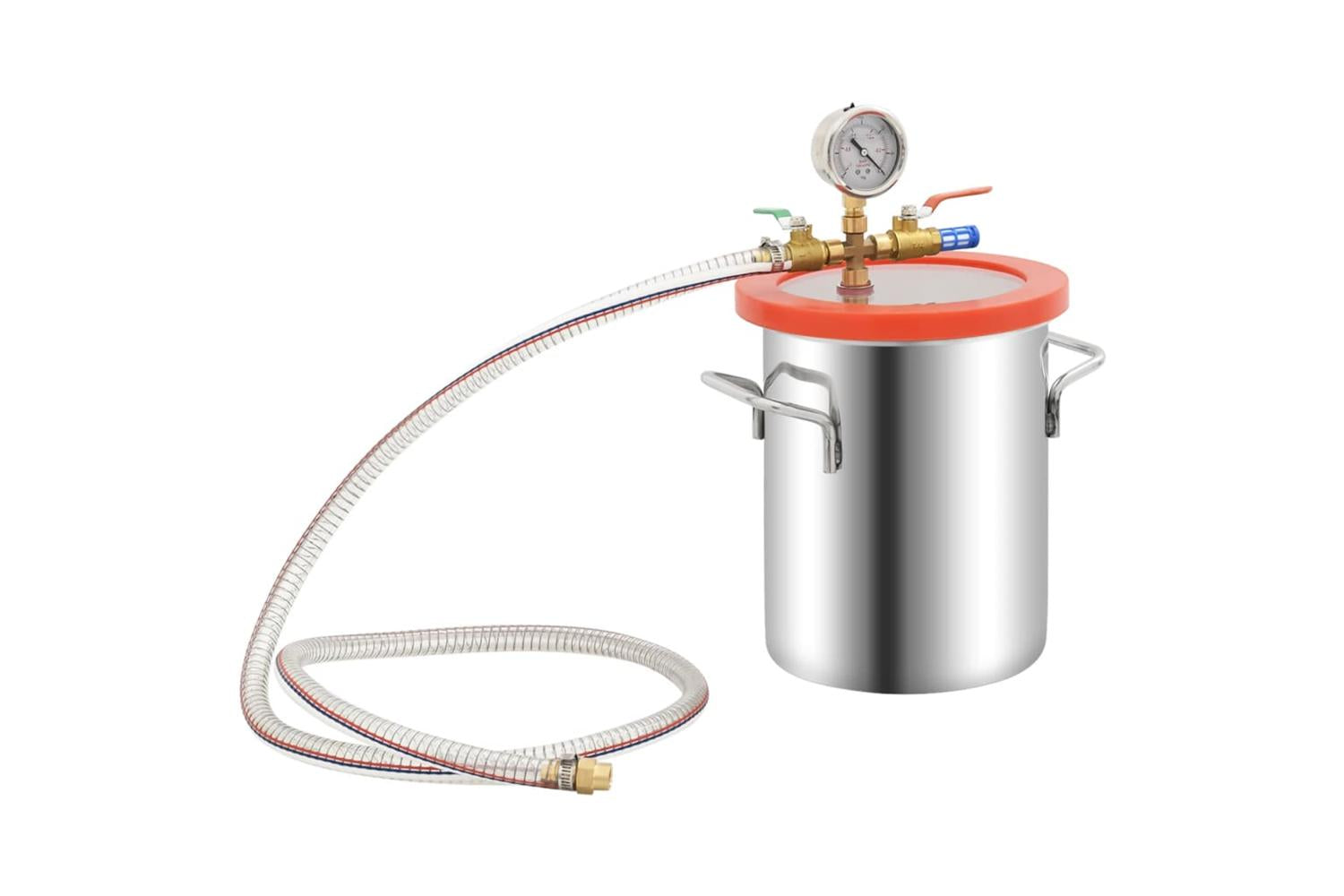 Vidaxl 152092 Vacuum Chamber Stainless Steel 5.5 L