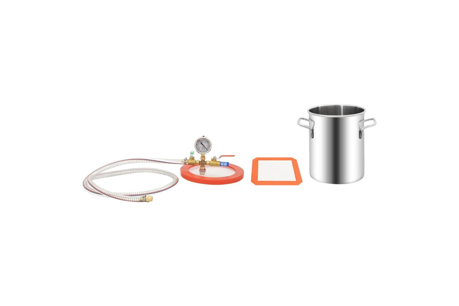 Vidaxl 152092 Vacuum Chamber Stainless Steel 5.5 L-3