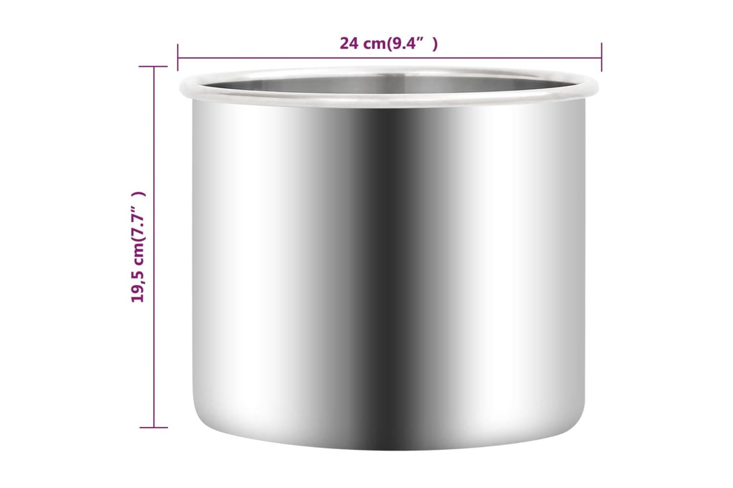Vidaxl 152093 Vacuum Chamber Stainless Steel 7.4 L-7