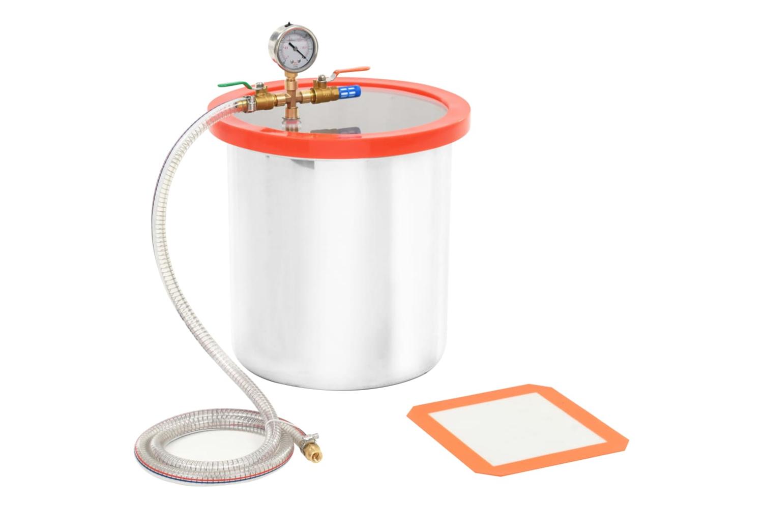Vidaxl 143867 Vacuum Chamber Stainless Steel 18.9 L