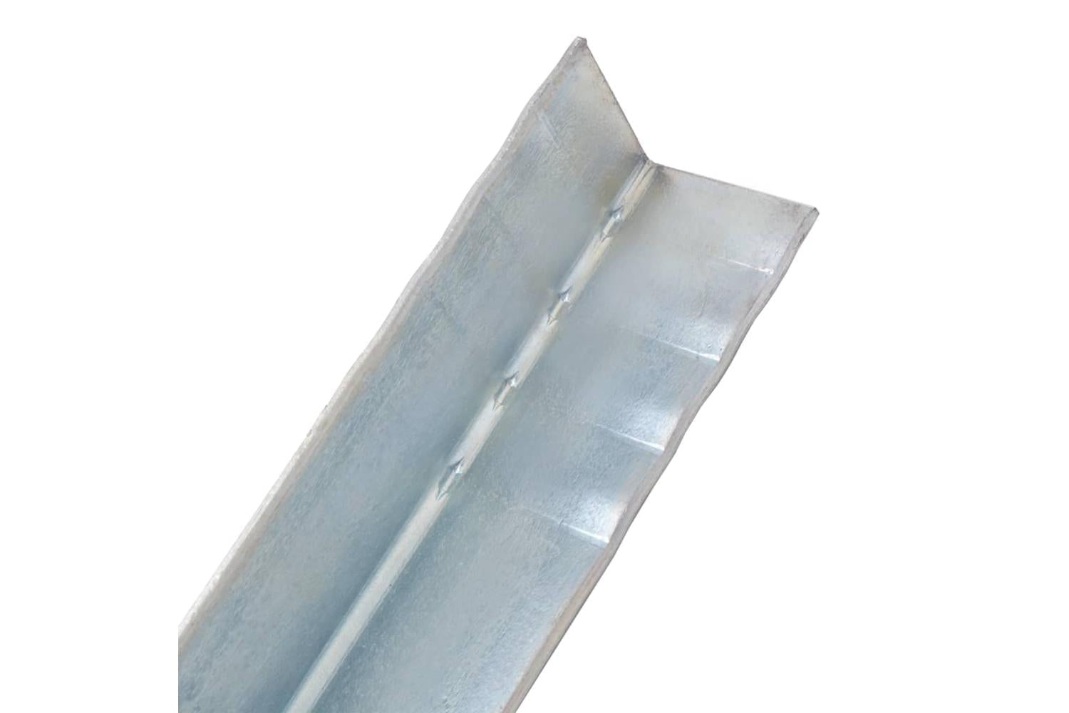 vidaXL 142302 L-shaped Ground Anchors 12 Pcs Galvanised Steel 5x5x50cm-4