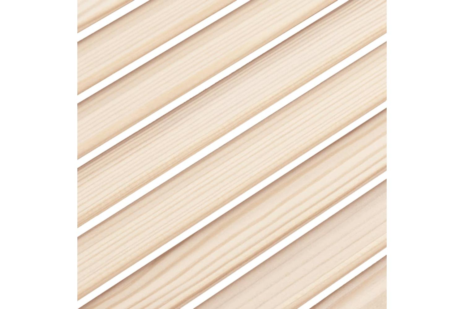 Vidaxl 151120 Louvred Doors 4 Pcs Solid Pine Wood 61.5x49.4cm-5