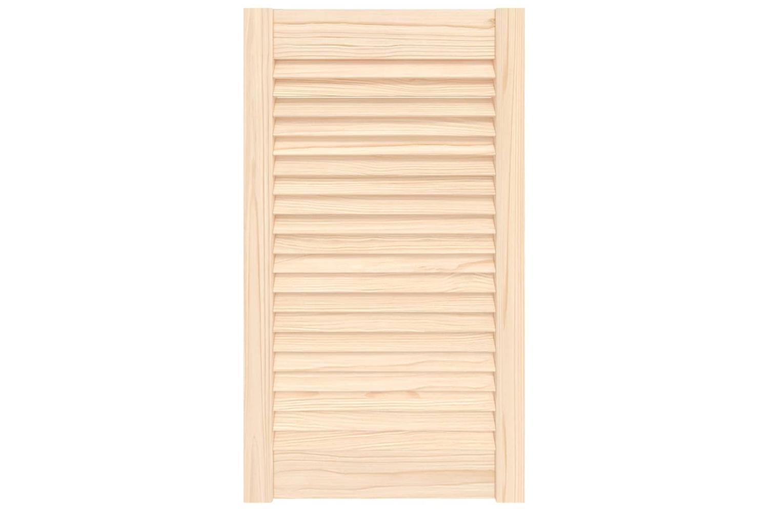Vidaxl 151124 Louvred Door Solid Pine Wood 69x39.4cm-2