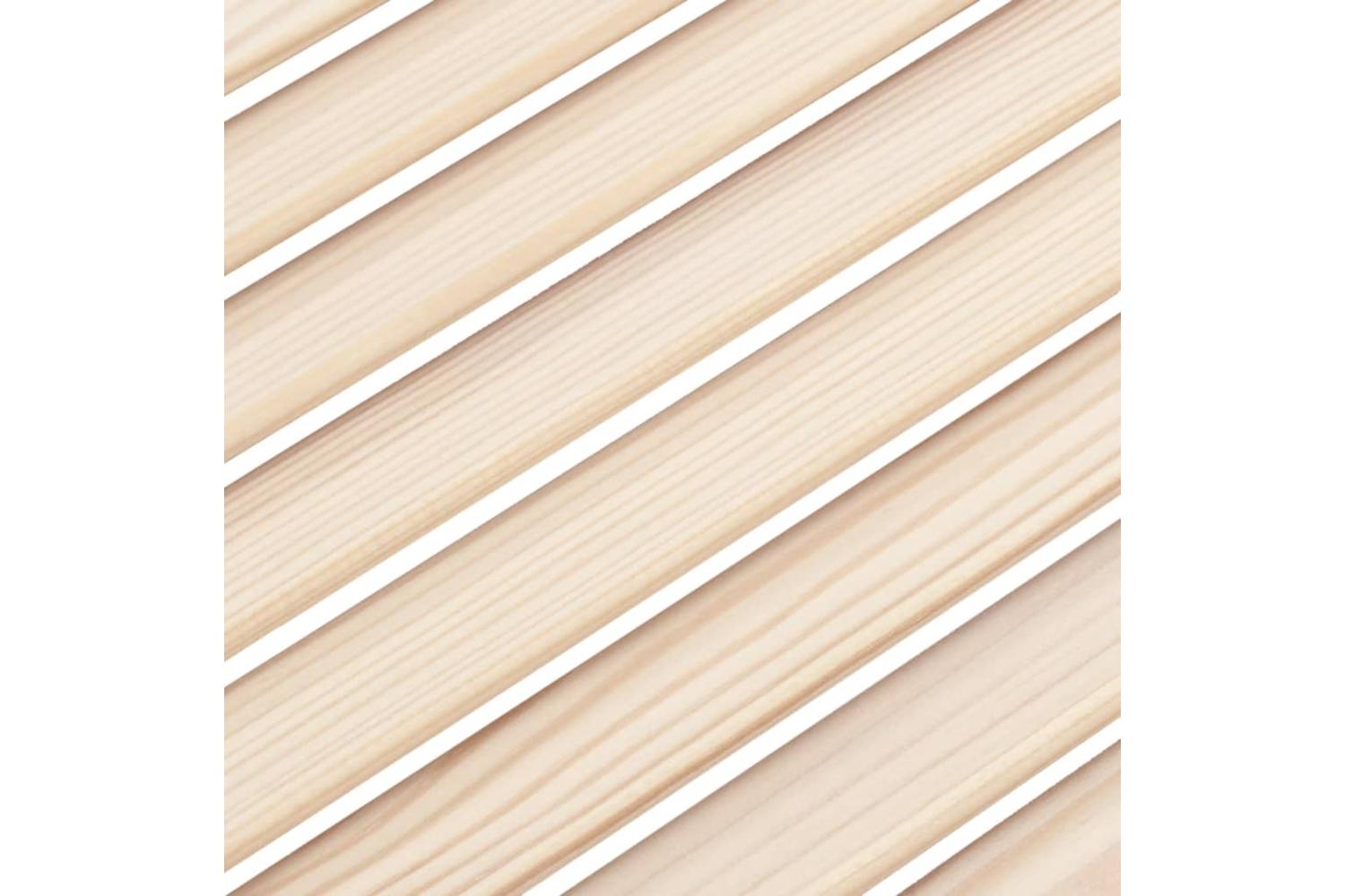 vidaXL 151108 Louvred Doors 4 Pcs Solid Pine Wood 39.5x39.4cm-5