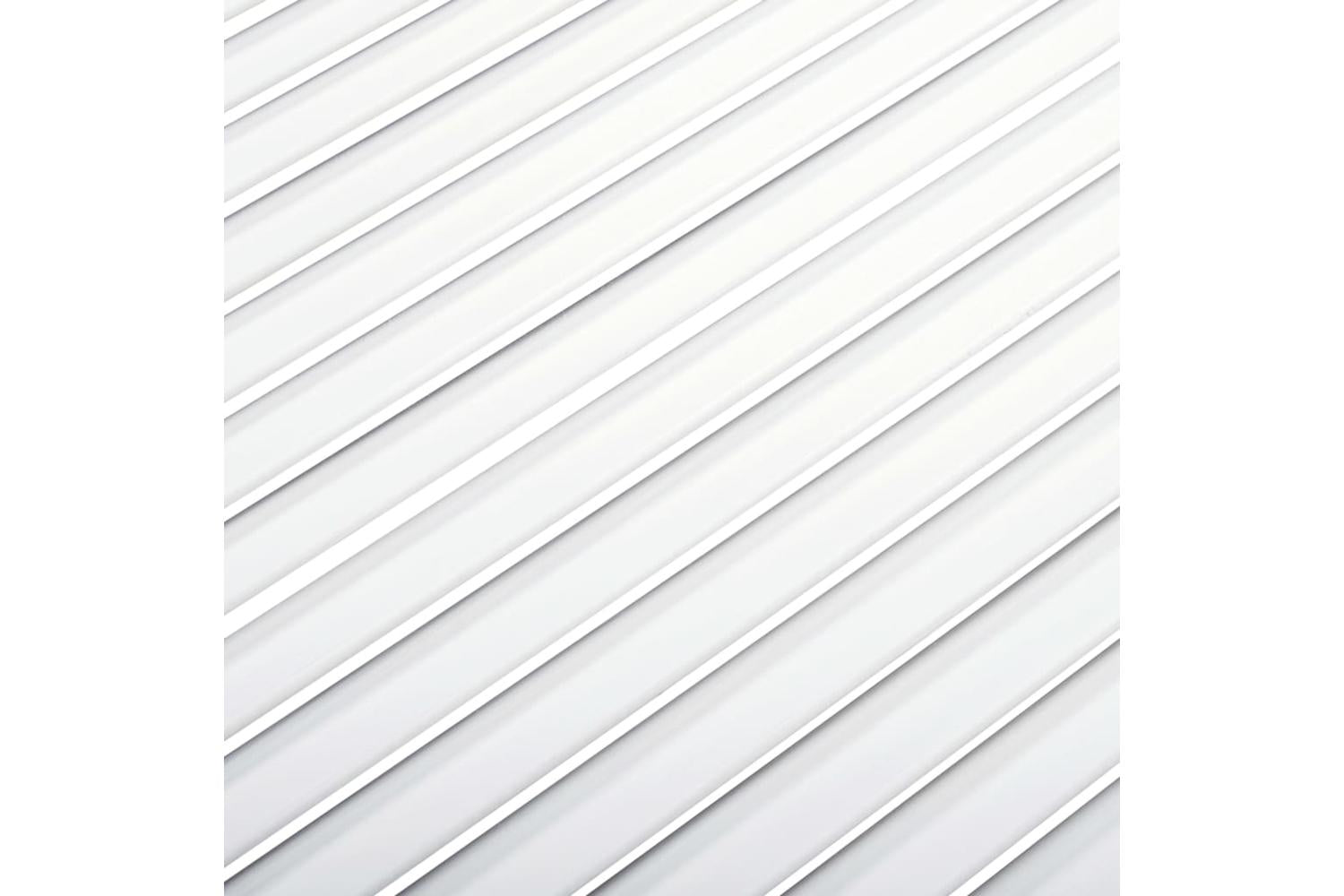 Vidaxl 151163 Louvred Door Solid Pine Wood White 69x49.4cm-5