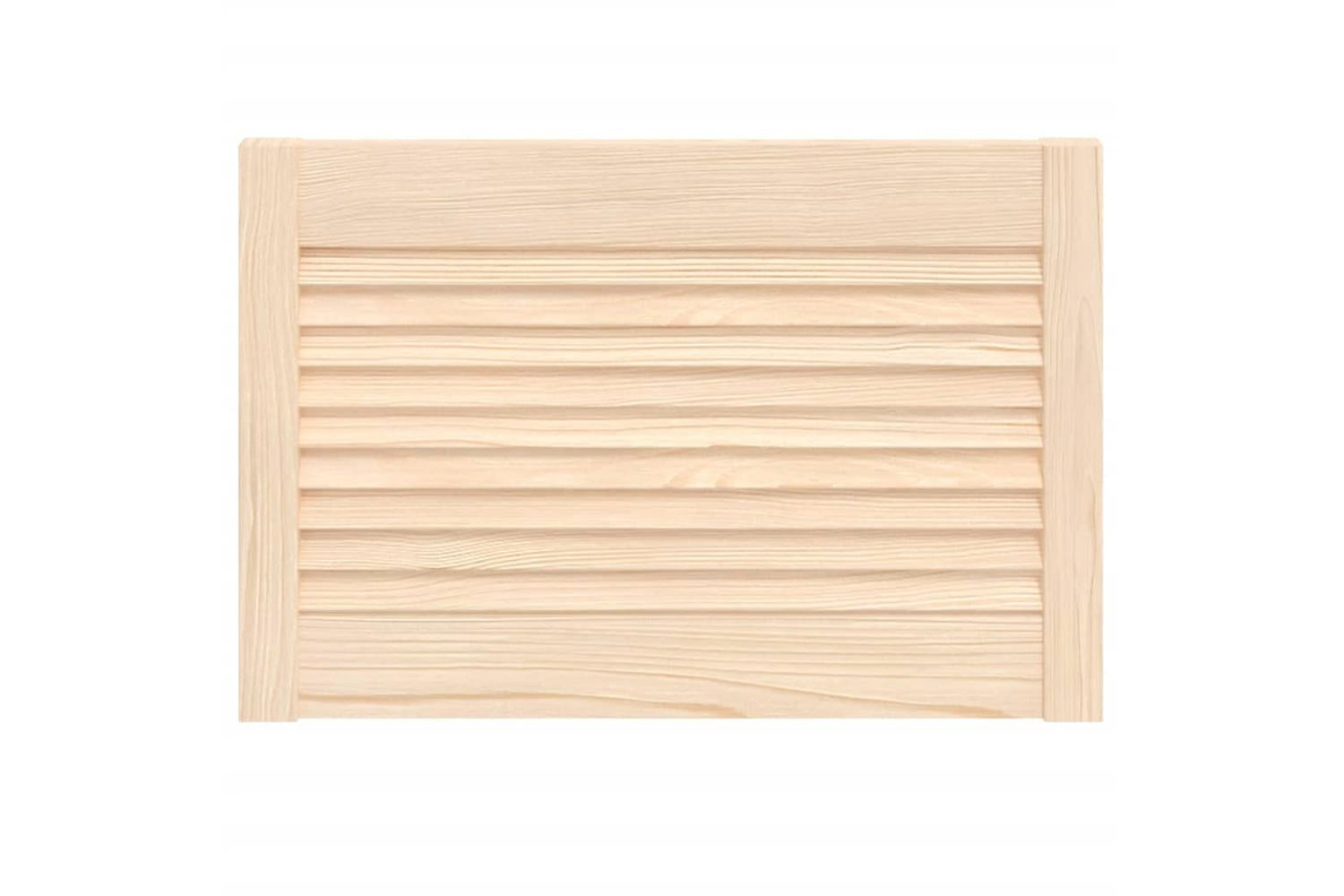 Vidaxl 151112 Louvred Door Solid Pine Wood 39.5x59.4cm-2