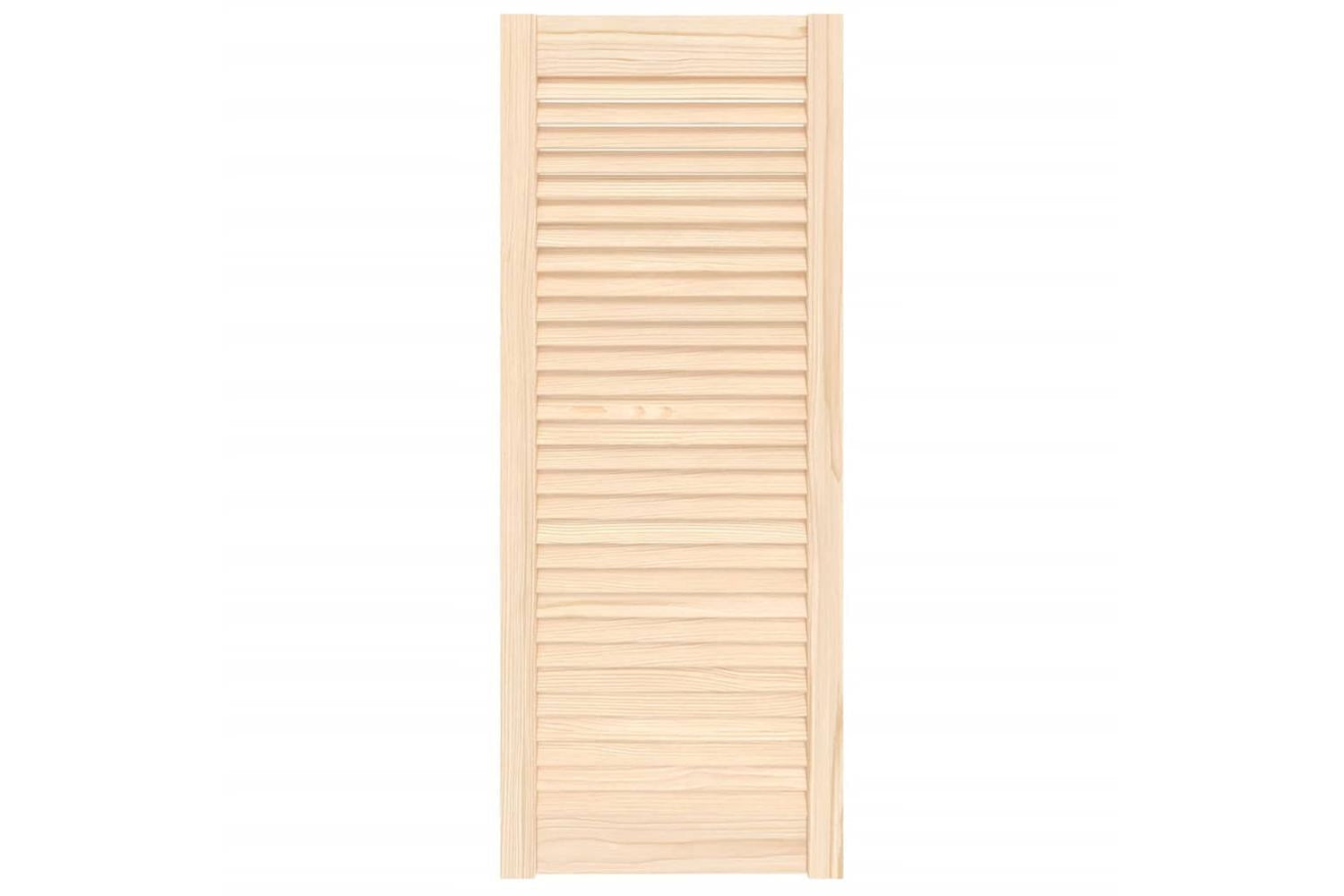 Vidaxl 151133 Louvred Door Solid Pine Wood 99.3x39.4cm