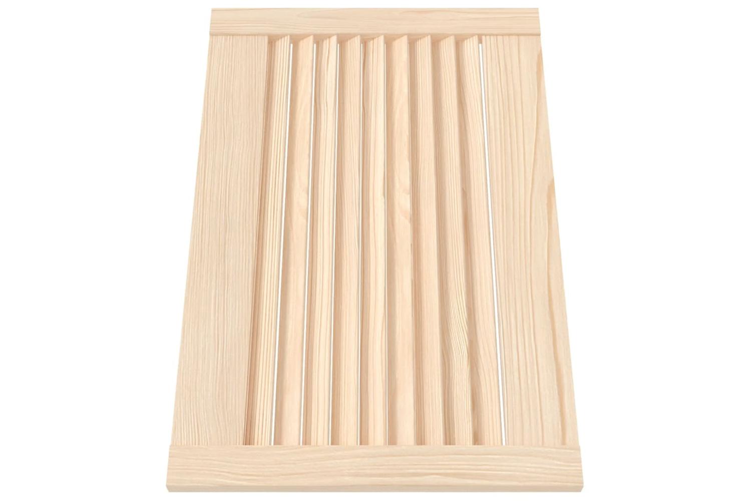 Vidaxl 151114 Louvred Doors 4 Pcs Solid Pine Wood 39.5x59.4cm-3