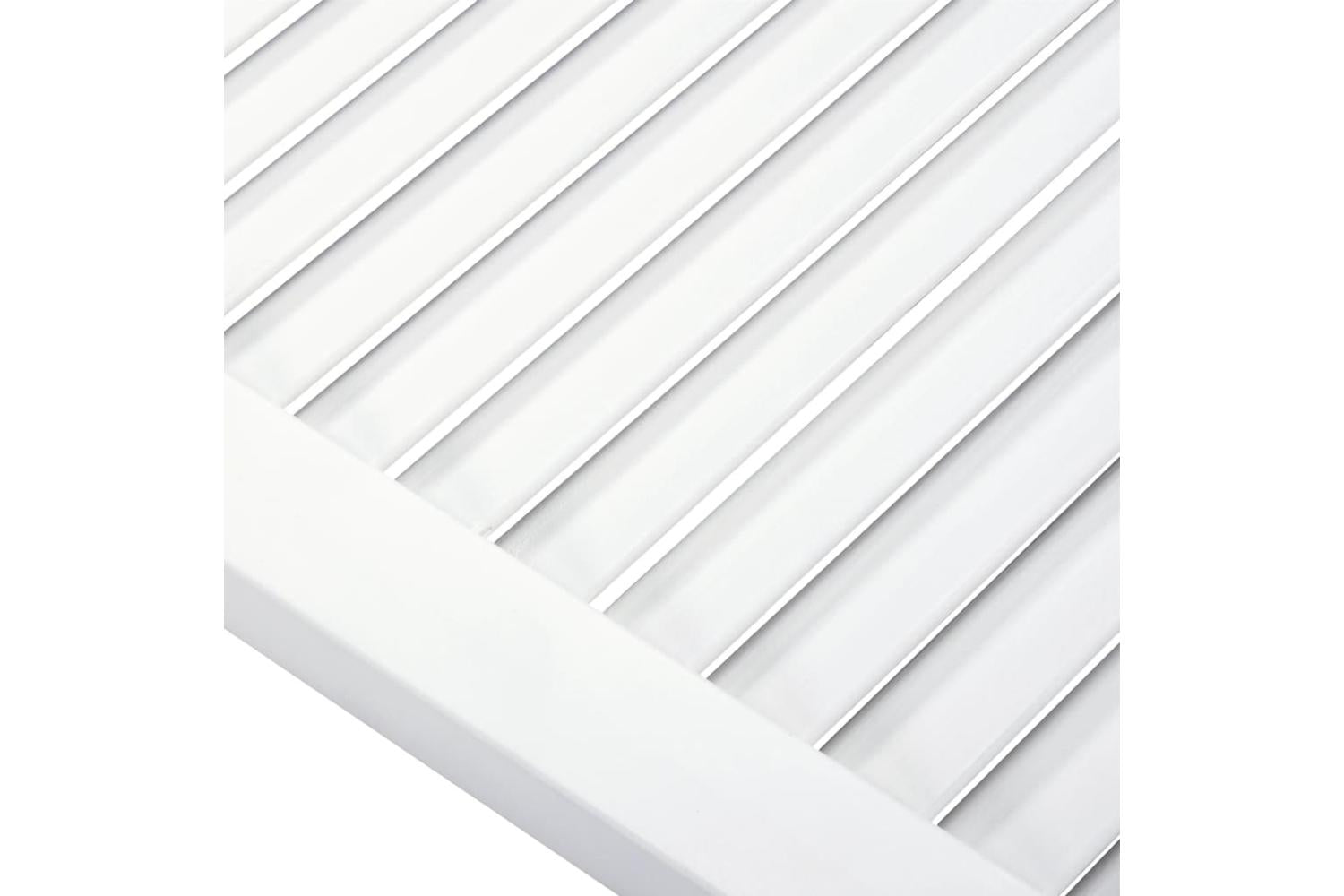 Vidaxl 151165 Louvred Doors 4 Pcs Solid Pine Wood White 69x49.4cm-4