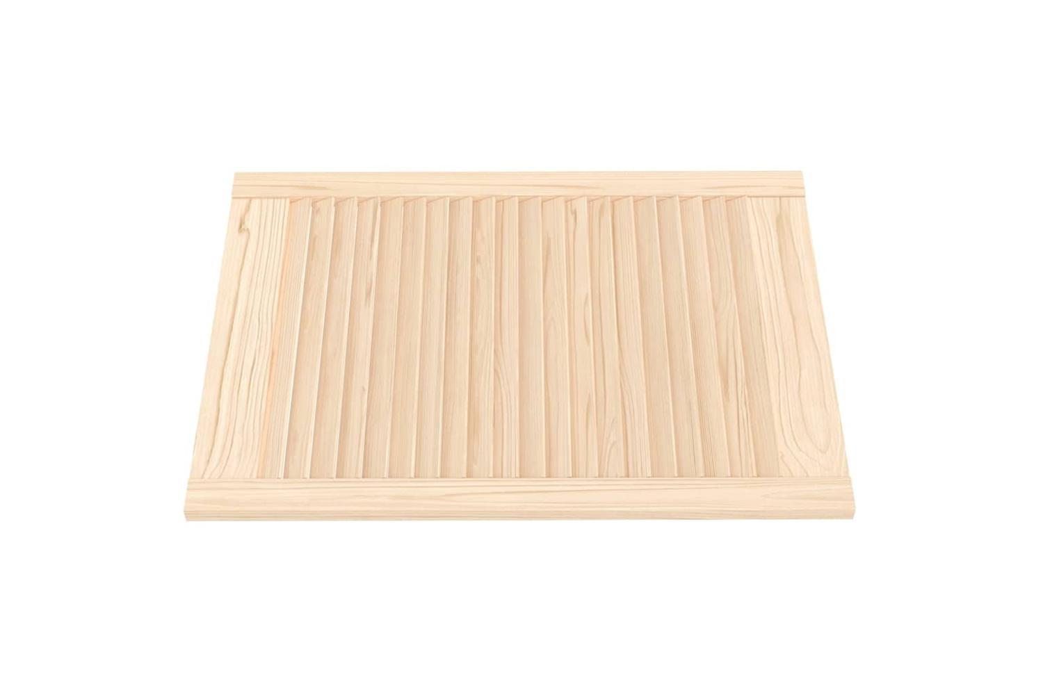 Vidaxl 151129 Louvred Doors 4 Pcs Solid Pine Wood 69x49.4cm-3