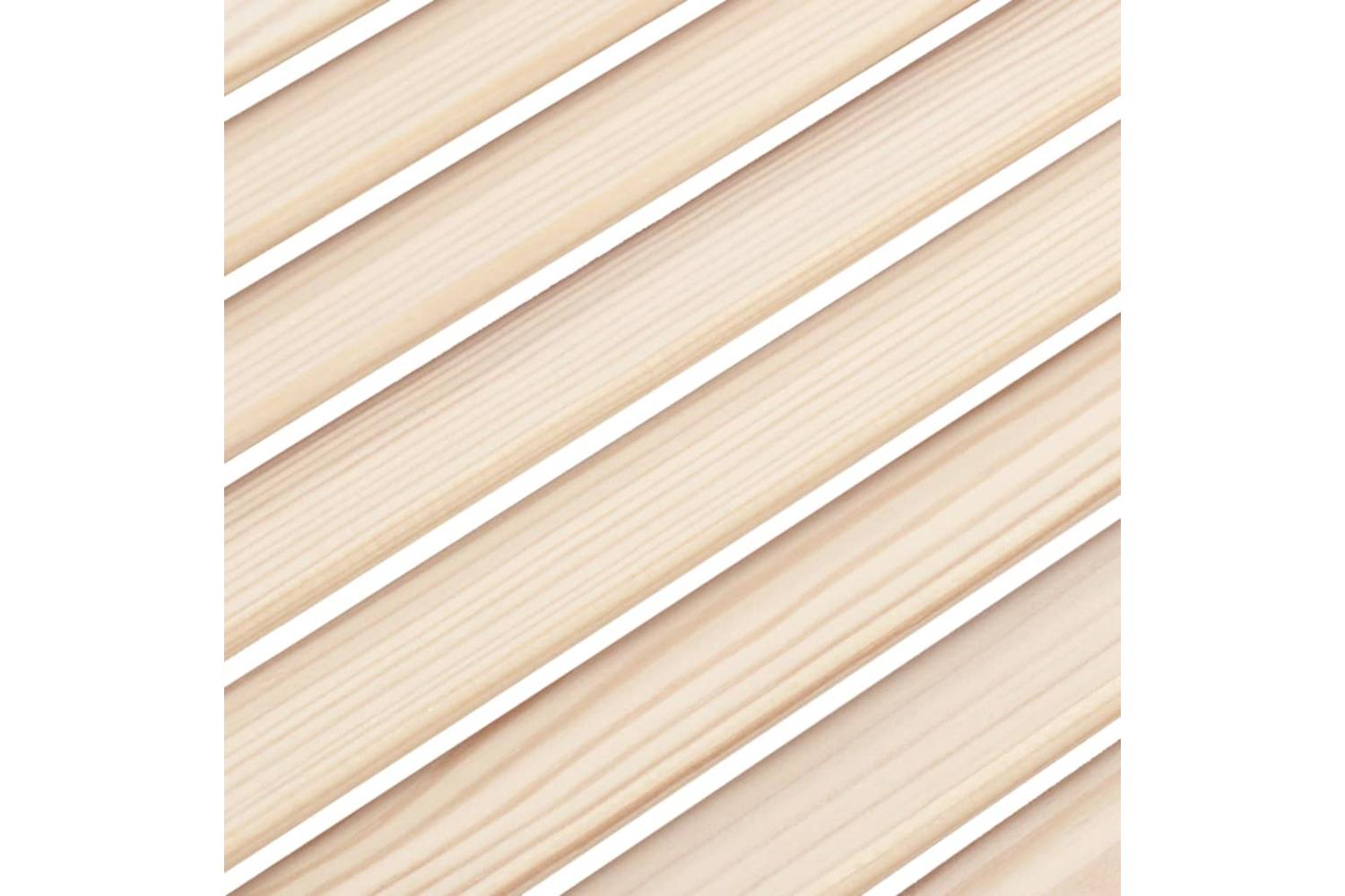 Vidaxl 151123 Louvred Doors 4 Pcs Solid Pine Wood 61.5x59.4cm-5