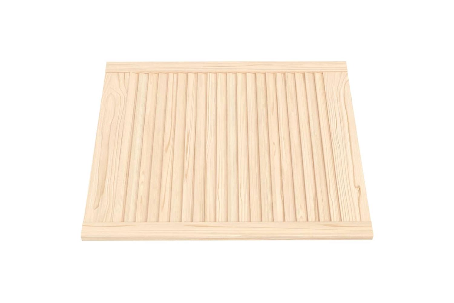 Vidaxl 151130 Louvred Door Solid Pine Wood 69x59.4cm-3