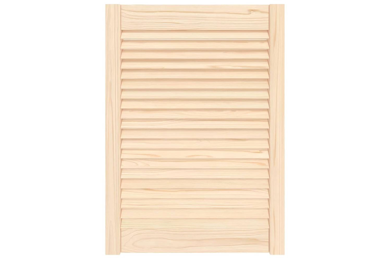 Vidaxl 151127 Louvred Door Solid Pine Wood 69x49.4cm