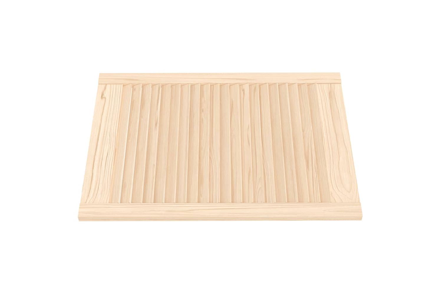 Vidaxl 151127 Louvred Door Solid Pine Wood 69x49.4cm-3