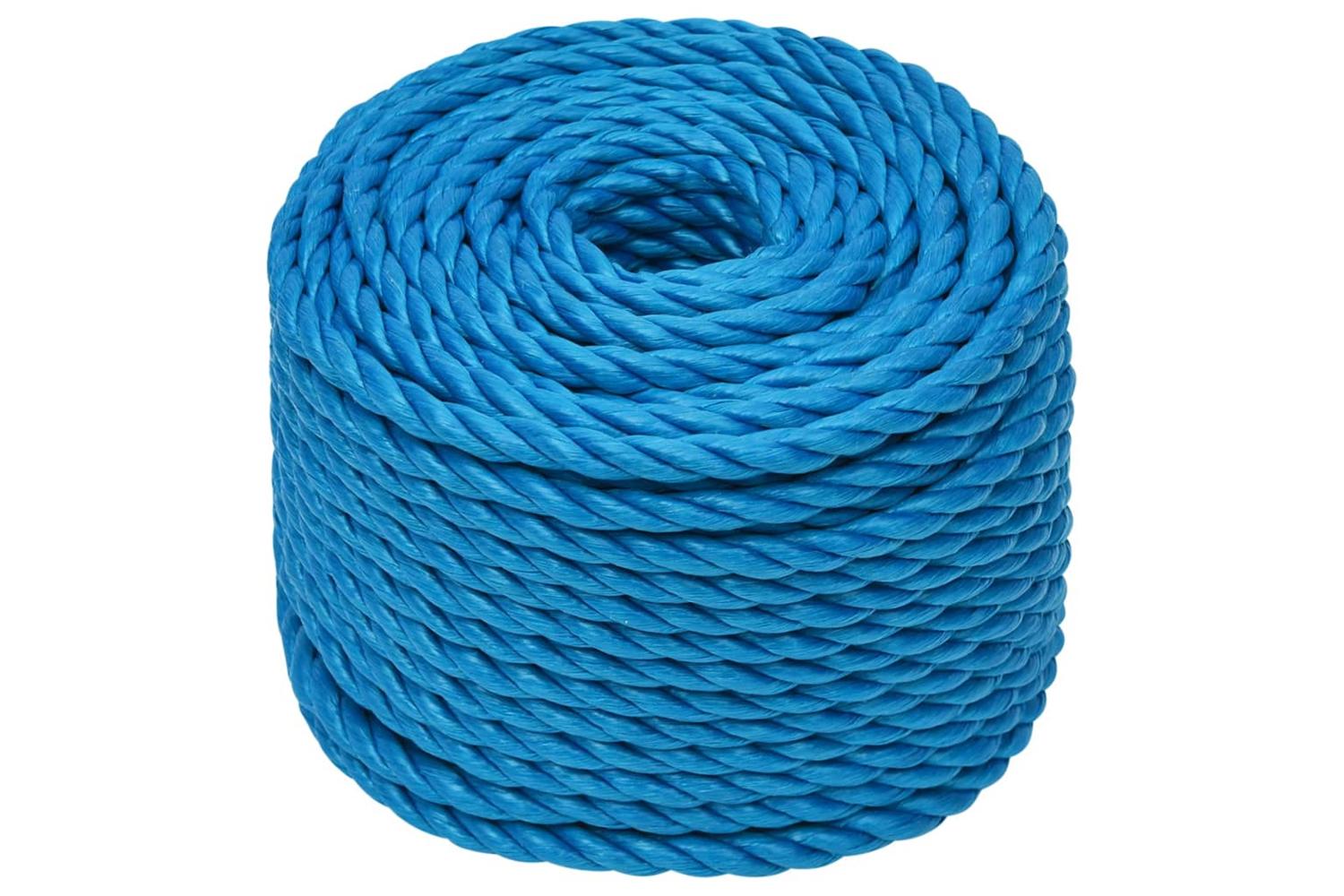 vidaXL 152977 Work Rope Blue 12mm 25 M Polypropylene-2
